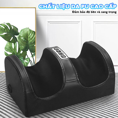 Máy massage lòng bàn chân, matxa bắp chân Nikio NK-182, mát xa bi xoay 360 độ và nhiệt hồng ngoại