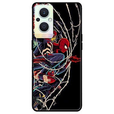 Ốp lưng cho Oppo Reno 2Z - 2F - 6Z - 7Z 5G - 8Z 5G - 8T 4G - 8T 5G - A96 5G - Nhện Bắn Tơ - Hàng Chính Hãng