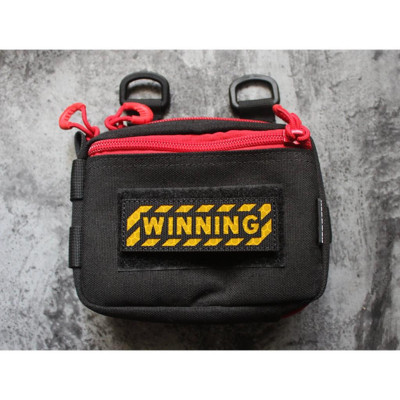 Patch_velcro cảnh báo phản quang dán quần áo_ba lô