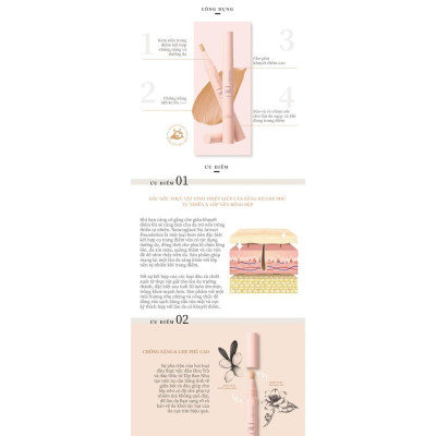 Kem nền kết hợp cọ trang điểm dưỡng da - naturaglacé Nu Attract Foundation SPF40 PA +++ , 3.5g