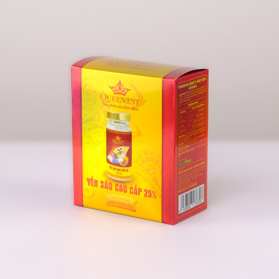 Yến sào cao cấp Queennest 25% Nhân Sâm -  hũ 150ml (hộp nhỏ 2 hũ) - hàng chính hãng