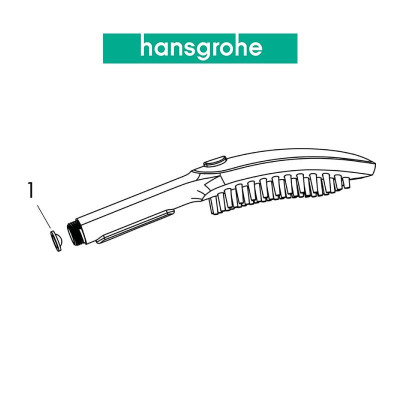 Tay sen tắm dành cho thú cưng hansgrohe DogShower 150 3jet 26640