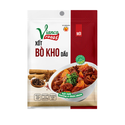Combo 5 gói Xốt Bò Kho Dầu Việt Ấn 25gr (25gr/gói)
