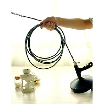 Dụng Cụ Thông Cống Có Quai Cầm Dây Dài 4M Tiện Dụng