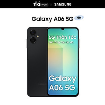 Điện thoại Samsung Galaxy A06 5G - Đã kích hoạt bảo hành điện tử - Hàng chính hãng