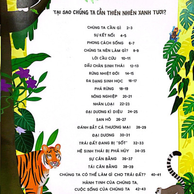 Sách - Thiên Nhiên - Tại Sao Chúng Ta Cần Thiên Nhiên Xanh Tươi?