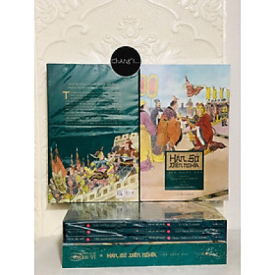 Boxset Hán Sở Diễn Nghĩa Liên Hoàn Họa - Chung Sơn Cư Sỹ Chân Vĩ