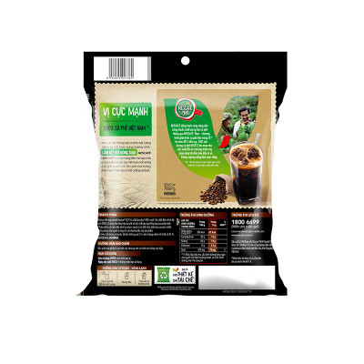 [Tặng thố thủy tinh] Combo 2 Bịch Cà phê Hòa tan NESCAFÉ CAFÉ VIỆT 35 gói Vị Mạnh đặc trưng