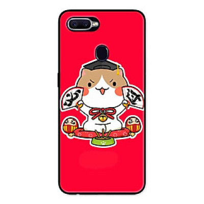 Ốp Lưng in cho Realme 2 Mẫu Mèo May Mắn 7 - Hàng Chính Hãng