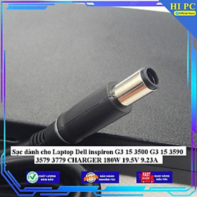 Sạc dành cho Laptop Dell inspiron G3 15 3500 G3 15 3590 3579 3779 CHARGER 180W 19.5V 9.23A - Kèm Dây nguồn - Hàng Nhập Khẩu
