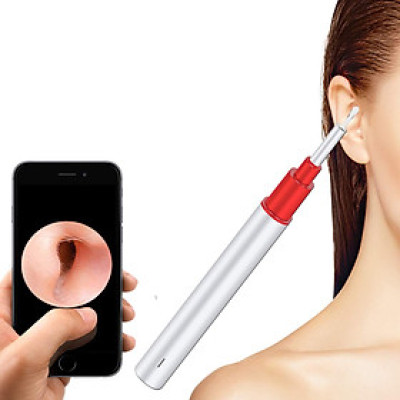 Dụng Cụ Lấy Ráy Tai Thông Minh Cảm Biến Bebird Camera Nội Soi Không Dây WiFi 6 Đèn LED và HD 1080P 2Megapixels