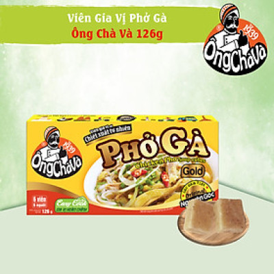 Viên Gia Vị Phở Gà Ông Chà Và Gold 126g (Chicken Pho Soup Cubes)