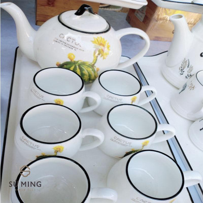 Bộ Ấm Chén Uống Trà, Nhiều Mẫu Mã Họa Tiết Đa Dạng