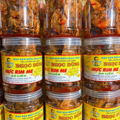 Đặc sản Phan Thiết - Mực Rim Me Đã Chế Biến Ăn Liền Hộp 200 Gram Là Món Ăn Ngon Ơi Là Ngon. Hạn Sử Dụng 6 Tháng Kể Từ Ngày Đặt Hàng - OCOP 4 Sao