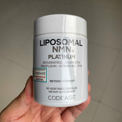 Liposomal NMN Codeage - Nhập Khẩu Chính Ngạch Có Tem Phụ Tiếng Việt, Có Tem Chống Hàng Giả Mã QR