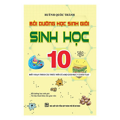 Sách - Bồi Dưỡng Học Sinh Giỏi Sinh Học Lớp 10 - Khang Việt Book