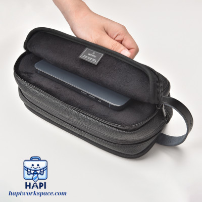 Túi đựng phụ kiện WiWU Salem Anti-Theft Wi-SAT, khóa mật mã, chống nước