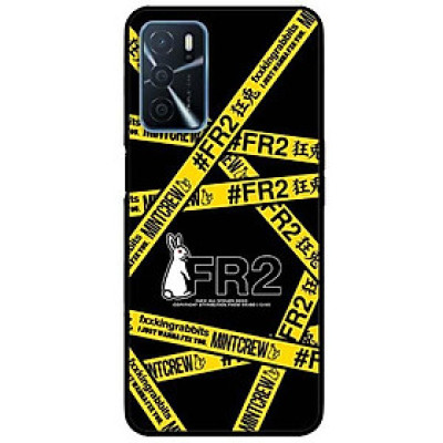 Ốp lưng dành cho Oppo A16 mẫu Thỏ TRắng Dây Vàng