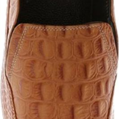 Giày Tây Nam Vân Cá Sấu Huy Hoàng HT7130 - Vàng