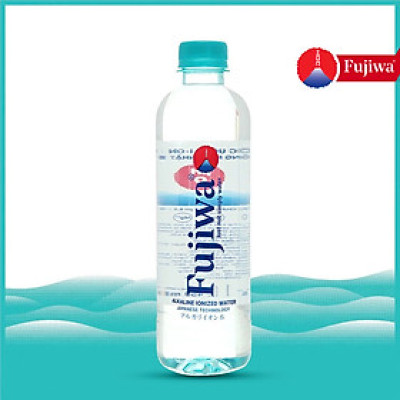 Thùng 24 Chai Nước Uống Ion Kiềm Cao Cấp Đóng Chai Fujiwa 450ml - Nước uống Detox với Công Nghệ Điện Phân Ion Kiềm