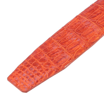 Thắt Lưng Nam Da Cá Sấu Nguyên Con Bụng Bản Lớn Huy Hoàng HT4751 