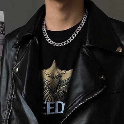 Dây Chuyền Nam Nữ Chuỗi Trơn Basic Màu Bạc - Vòng Cổ Chuỗi Trơn Vừa Unisex Thép Không Gỉ PTDCNA15