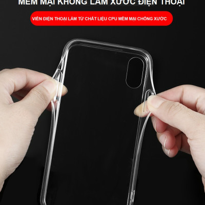 Ốp Lưng Kính Cường Lực Trong Suốt, Viền Máy Dẻo Dành Cho Iphone 11/ 11 Pro/ 11 Pro Max/ SE 2020/ 12 Mini/ 12 / 12 Pro / 12 Pro Max Hàng Chính Hãng Helios