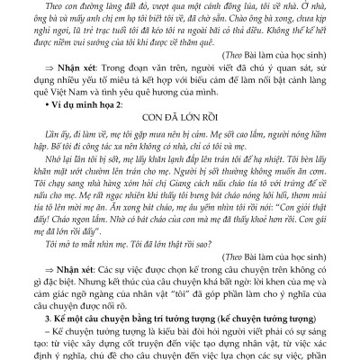 Phát Triển Kĩ Năng Làm Văn Nói Và Viết văn Tự Sự, Miêu Tả 6