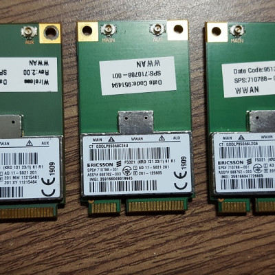 Card WWAN 3G Ericsson: F5321 - HP hs2350 dùng cho HP 8470p, 8470w,8570p,8570w,8770w - Hàng nhập khẩu
