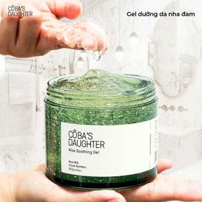Gel Dưỡng Da Nha Đam Hương Dừa CoBa’s Daughter Aloe Soothing Gel 300gr