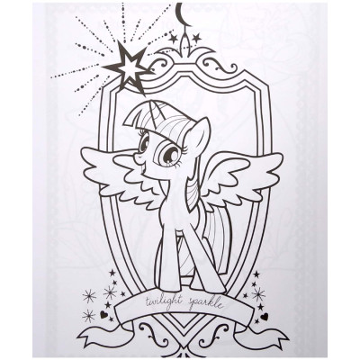 ComBo 8 Cuốn: Bộ My Little Pony-Jumbo Tô Màu Và Các Trò Chơi (Có Đề Can Dán)