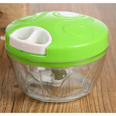 Máy Xay Tỏi Bằng Tay Đa Năng Loại Lớn 13cm Có Dây Kéo