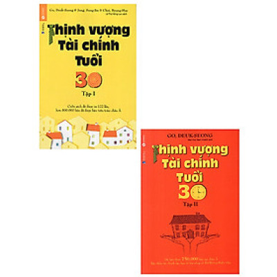 Combo Sách Thịnh Vượng Tài Chính Tuổi 30 (Trọn Bộ 2 Tập) (Tái Bản)