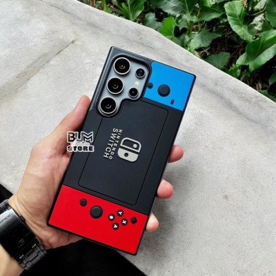 Ốp Lưng Cho Samsung Galaxy S25 Ultra / S24 Ultra / S23 Ultra Kiểu Máy Game Nintendo Độc Lạ - BUM STORE GALAXY CASE