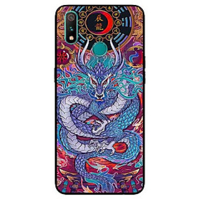 Ốp Lưng in cho Realme 3 Pro Mẫu 12 Con Giáp Thìn - Hàng Chính Hãng