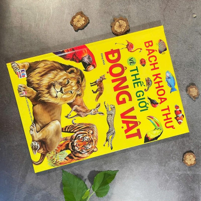 Sách - Combo 2 quyển Từ Điển Anh - Việt - My First 1000 Words + Bách khoa thư về thế giới động vật ( Bìa Cứng) (VT-MK)