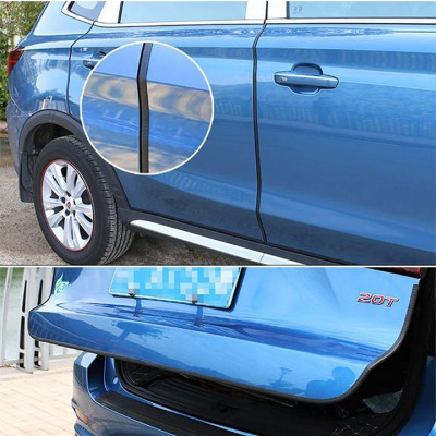 Freeship 30K cuộn 12m Nẹp viền chữ U cao su lõi thép trang trí và chống xước nẹp viền cánh cửa ô tô