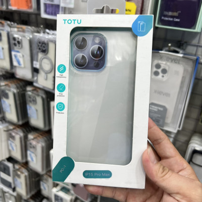 Ốp Lưng Trong Suốt cho IPHONE 15 Pro/ 15 Pro Max WiWu Chống Sốc 4 Góc, Ốp Dẻo, Chống Ố Vàng, Hạn Chế Bám Vân Tay - Hàng Chính Hãng