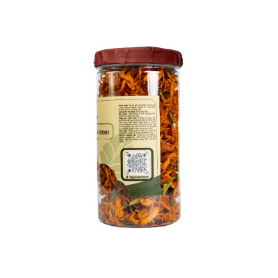 Khô gà lá chanh 250gr |GARDEN FARM | Ăn Vặt Văn Phòng, Du Lịch, Tết, thơm ngon