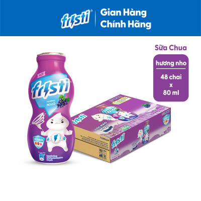 Thùng Fristi Hương Nho 48x80ml