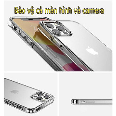 Ốp Lưng Trong Suốt cho IPHONE 15 Pro/ 15 Pro Max WiWu Chống Sốc 4 Góc, Ốp Dẻo, Chống Ố Vàng, Hạn Chế Bám Vân Tay - Hàng Chính Hãng
