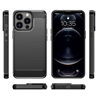 Ốp lưng chống sốc vân kim loại cho iPhone 14 Pro Max (6.7 inch) hiệu Likgus (chuẩn quân đội, chống va đập, chống vân tay) - Hàng nhập khẩu