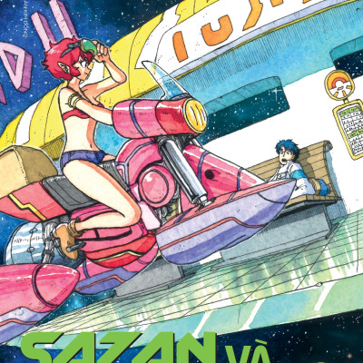 Combo Sazan Và Cô Gái Sao Chổi (2 Cuốn) [Tặng Kèm Set 6 Mini-Card]
