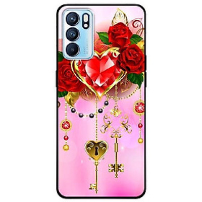Ốp lưng dành cho Oppo Reno 6 - Reno 6 Z mẫu Ruby Key