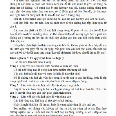 KHÁM PHÁ TƯ DUY GIẢI NHANH THẦN TỐC BỘ ĐỀ LUYỆN THI THPT QUỐC GIA SINH HỌC_KV
