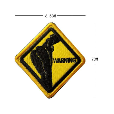 Patch_velcro giới tính SEX dán quần áo_ba lô_túi xách