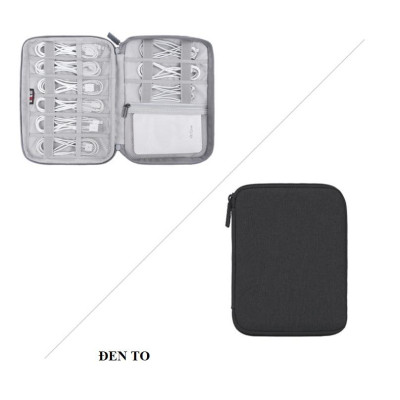 Túi đựng phụ kiện đa năng hãng BUBM dùng cho Laptop, Ipad, Máy Tính, Điện Thoại, Pin Sạc Dự Phòng DRU - Hàng Chính Hãng