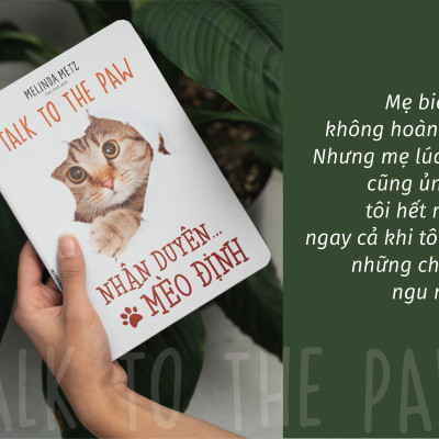 Sách Nhân Duyên Mèo Định - Talk To The Paw