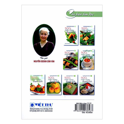 Sách - 500 Món Chay Thanh Tịnh - Tập 7 - Chính Thông Book