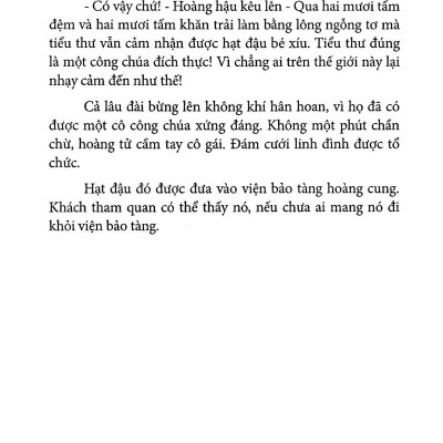Sách - Truyện Cổ Tích Thế Giới Chọn Lọc - Công Chúa Và Hạt Đậu (Tái Bản 2025)